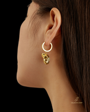 Load image into Gallery viewer, Cardiac Hoop Earrings