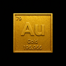 Load image into Gallery viewer, Gold (Au) Chocolate Block